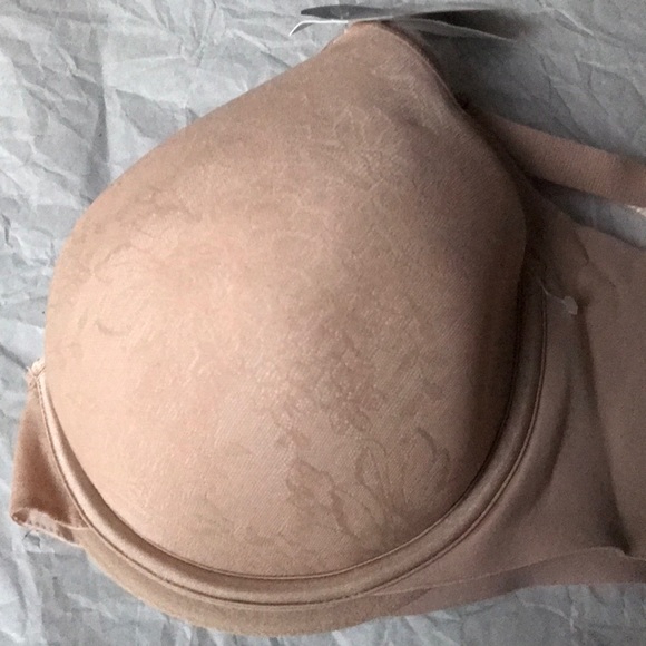 NWT Olga 212 No Side Effects Underwire Contour Bra Nude 40C - Picture 2 of 8
